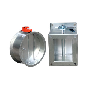 Hệ thống điều hòa không khí HVAC có thể điều chỉnh của nhà sản xuất, van điều tiết khí điện tự động cho ống dẫn khí - Product Image 1