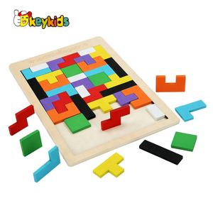 Gioco di Blocchi Russi in Legno Colorato Personalizzabile <span class=keywords><strong>per</strong></span> Bambini W14A234 - Product Image 2