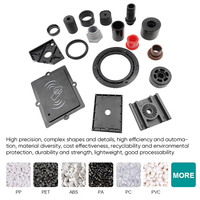Servicio de Moldeo de Plástico Personalizado con Logotipo, Diseño y Fabricación de Moldes Profesionales en un Solo Lugar, Piezas de Plástico Personalizadas de PP, ABS, PC, HDPE
