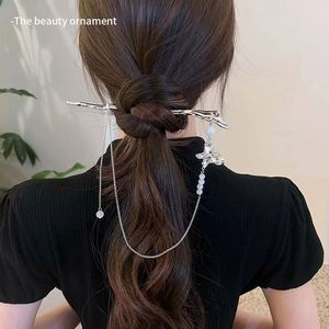 Nuevo Pasador de Pelo con Cadena de Mariposa Estilo Chino Dulce, Horquilla con Borlas Estilo Y2K, Palillo para el Cabello con Encanto, Uso Diario, Accesorio Vintage para el Cabello de Mujer - Product Image 2