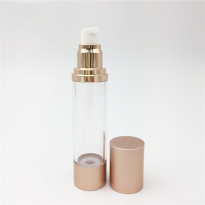 Nhà Cung cấp nhà máy ruipack OEM OEM 30ml nhôm bơm không có không khí chai trong hoa hồng vàng Nhà sản xuất/bán buôn nhà sản xuất/bán buôn - Product Image 2