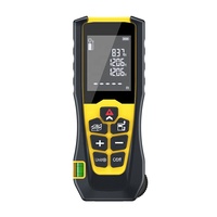Télémètre laser 70m/230ft, mètre à ruban laser avec roue de mesure