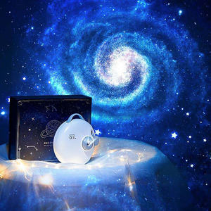 Lámpara de proyección de galaxia HD favorita para niños 2024, lámpara de ambiente de cabecera estrellada romántica LED con 8 <span class=keywords><strong>canciones</strong></span> de ruido blanco para dormitorio - Product Image 2