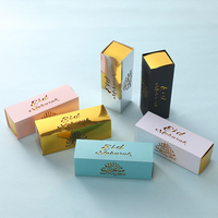 Kunden spezifische islamische muslimische Gunst Eid Ramadan Dates Schokoriegel Box Karton Verpackungs papier Geschenk box