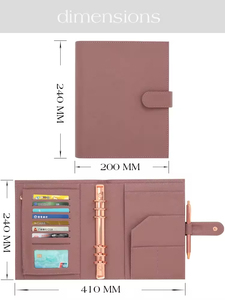 Cuaderno de cuero PU A5 al por mayor diario de regalo de negocios y cuadernos escolares para negocios y educación - Product Image 5