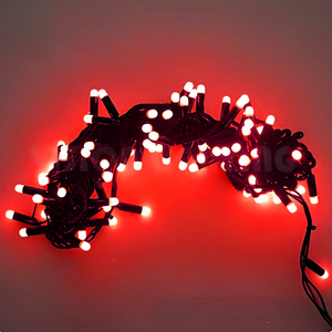 Cadena de luces de Navidad de 10m, 20m, 50m, 100m, cadena de luces LED de goma multicolor impermeable IP67 al por mayor - Product Image 5