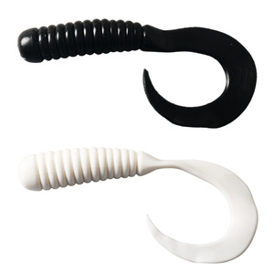 Señuelo blando de cola rizada grande de 28 cm y 225 g, cebo de fondo para pesca en barco, pesca en roca, aparejos de pesca en agua salada - Product Image 1