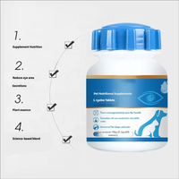 Comprimés à mâcher personnalisés de L-lysine pour animaux de compagnie 0,5 g – Absorption rapide et sûre, soutien immunitaire, vitamines et minéraux à action prolongée pour chiens et chats