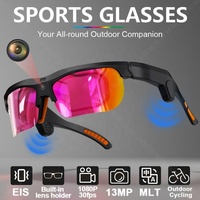 Nouvelles lunettes de cyclisme E08 avec caméra 13MP, traducteur IA, assistant vocal, enregistrement vidéo, lunettes de soleil d'extérieur, lunettes intelligentes 2027