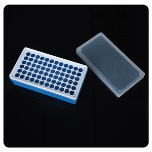 Nokang Centrifuge <b>Tube</b> Box 72 Well 100 Well <b>Plastic</b> Storage Container For Lab Use - Product Image 3