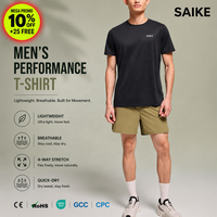 T-shirt de course à col zippé personnalisé avec logo, anti-humidité, séchage rapide, haut de gamme pour uniformes d'équipe et marques