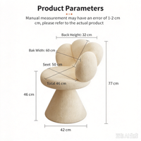 Chaise de maquillage pivotante design avec dossier, tabouret haut de gamme pour chambre de fille, dressing et coiffeuse
