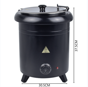 Réchauffeur de bouilloire à soupe en acier inoxydable de qualité commerciale à alimentation électrique avec pot détachable pour les restaurants de grandes réunions de <span class=keywords><strong>famille</strong></span> - Product Image 2