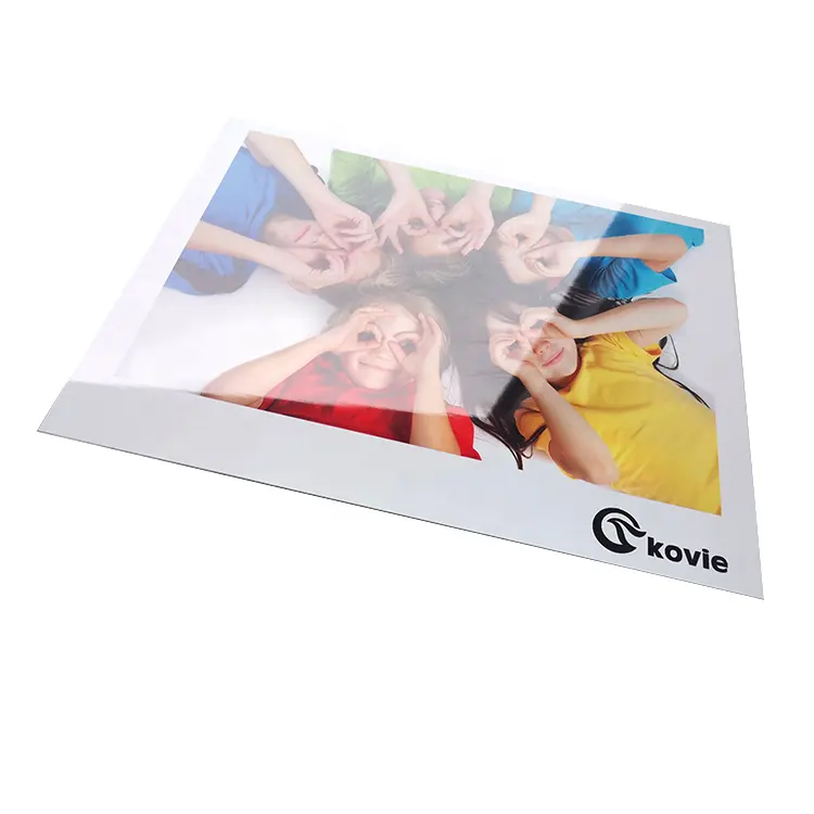 Feuilles d'aluminium de finition brillante blanche, pour Sublimation, modèle A4/A3, panneau métallique