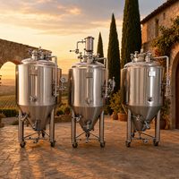 Équipement complet de brassage de bière de 3000 L avec cuve sous pression et moteur, système de brasserie clé en main facile à utiliser