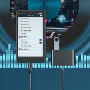 High Quality Portable HiFi Lossless MP3 Player DSD Support Triple Headphone Jack Tuning Knob Digital Audio Player 64GB Storage - Product Image 5