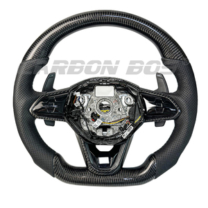 Volante de Fibra de Carbono Directo de Fábrica para Volkswagen MK8 MK7 MK6 Golf R <span class=keywords><strong>GTI</strong></span> GTD GTE <span class=keywords><strong>Polo</strong></span> Golf8 Golf7 - Product Image 1