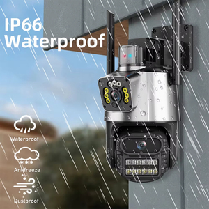 Dual Lens 8MP PTZ Câmera Ao Ar Livre 4K HD Dual Telas WiFi Segurança Câmera IP Auto Rastreamento Câmera de Vigilância CCTV Sem Fio - Product Image 5