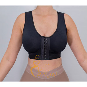 Shaper pour femmes après chirurgie, soutien-gorge push-up, manches de compression, amincissantes, fermeture avant, sans couture, vêtements de mise en forme - Product Image 6
