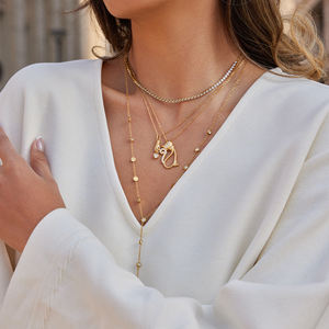 Collar con Colgante de Diamantes de Imitación de Animales Lindos Clásicos de J&D, Joyería de Moda de Gato y Perro - Product Image 2