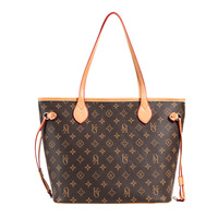 Sac bandoulière de luxe coréen pour femme, élégant, grand format, avec fermeture éclair et motif lettre, style mode ouvert