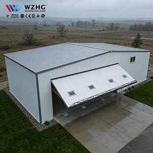 Hangar d'aviation en acier structurel isolé pour l'industrie aéronautique - Product Image 1