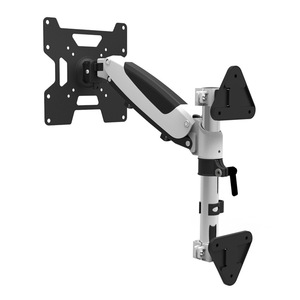<strong>43</strong> <strong>Inch</strong> Aluminum Alloy Wall-Mounted <strong>TV</strong> <strong>Bracket</strong> Adjustable Rotating Universal Stand Monitor 15 Tilt GST111W-300 11-15kg Loading - Product Image 2
