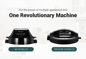 Vente en gros d'appareils ménagers de cuisine intelligents <span class=keywords><strong>multicuiseur</strong></span> à pression électrique polyvalent en acier inoxydable friteuse à <span class=keywords><strong>air</strong></span> - Product Image 3