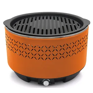 Mini portable bbq smokeless charcoal bbq grill utensils set charcoal barbeque grill kebab grill