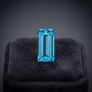 High Quality 1.5X3mm Baguette Cut Natural for Swiss Blue Topaz JEWELER'S Wholesale Factory Price Faceted Loose Gemstone Per - Product Image 3