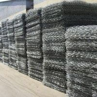 Mur de soutènement en gabions, treillis métallique hexagonal en fil de fer galvanisé à chaud, filet de sécurité, pliage pour une durée de vie plus longue, 2,0-4,0 mm