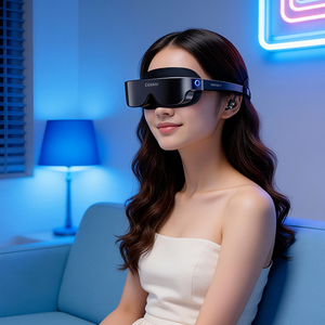 X7 Lite VR 헤드셋 3D AR 스마트 안경, 디스플레이 탑재, 고주사율 HD, 가볍고 편안한 착용감, 게임 및 영화 몰입형 활용 - Product Image 1