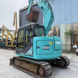 Excavadora de cadenas Kobelco SK75SR usada de 7.92 toneladas con motor Kobelco de bajo consumo y bajo ruido - Product Image 1