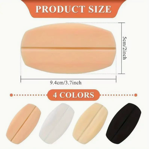 Almohadilla invisible de silicona antideslizante para hombros, cojín estabilizador de tirantes de sujetador sin marcas, anticaída para ropa interior - Product Image 2