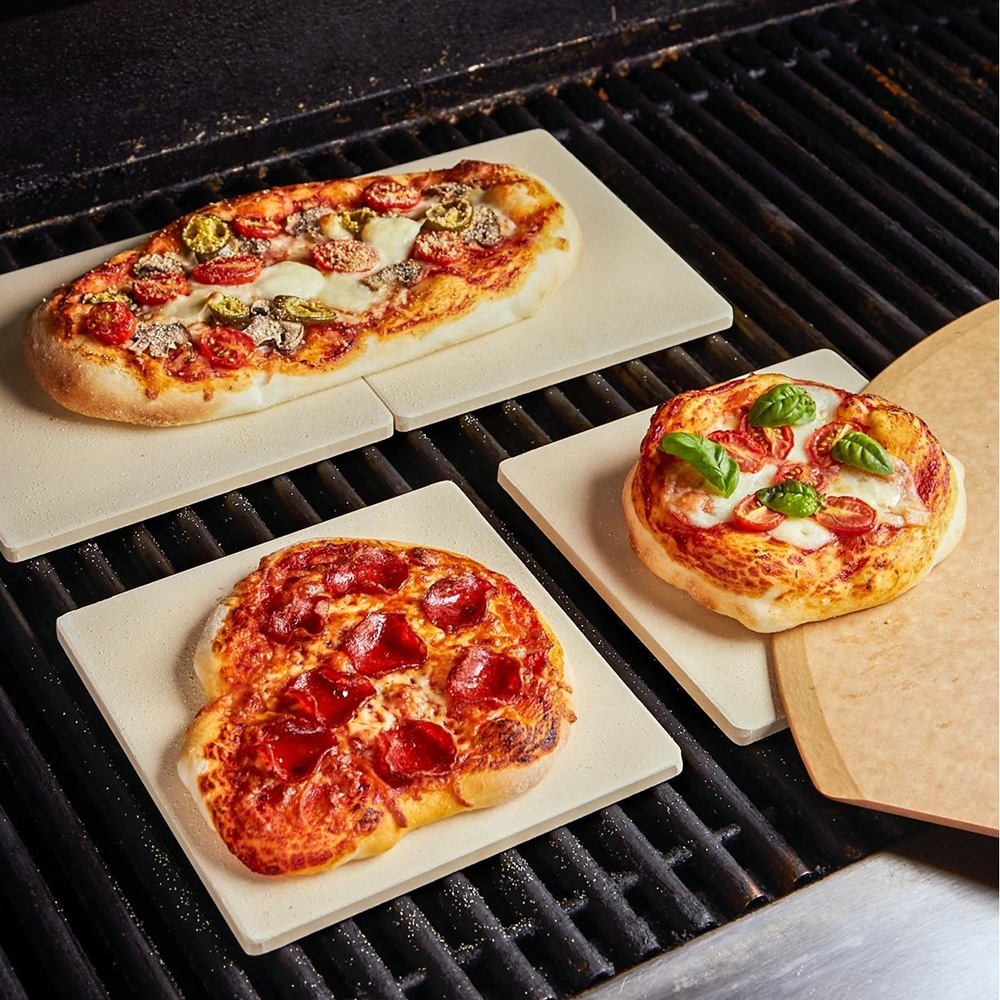 XLT Duvara Dayanıklı Pizza Seramik Taşı - Fırın İçin 8-15 inç