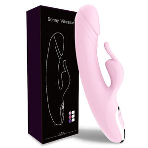 Hochwertiger Silikon-Zungen-Klitorisvibrator Wasserdichter Erwachsenen-G-Punkt-Rabbit-Vibrator Persönlicher Dildo zur Klitorisstimulation - Product Image 1