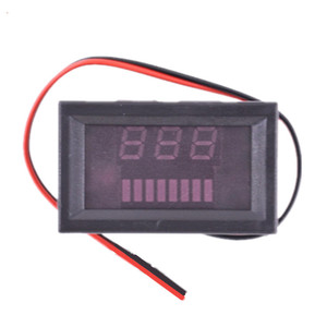 Medidor digital de voltaje de batería, pantalla LCD de 12-84V CC con indicador de nivel para monitoreo de baterías de vehículos eléctricos - Product Image 1