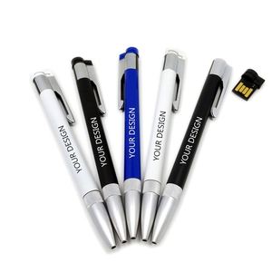2026 New Custom Logo Metal <b>USB</b> <b>Flash</b> <b>Drive</b> Stylus Pen Ball Point Pen <b>USB</b> Advertisement <b>USB</b> <b>Flash</b> <b>Flash</b> <b>Drive</b> - Product Image 1