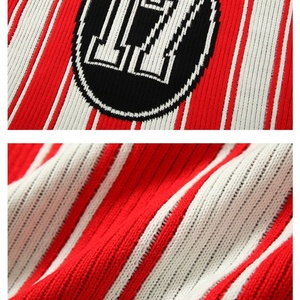 Ropa Deportiva Vintage Personalizable para Mujer, Top de Fútbol Estilo Urbano, Jersey de Punto Vintage Personalizado y Camisetas de Fútbol - Product Image 4