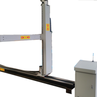 Robot de palettisation HUIXNDA à portique, vente directe usine, entièrement automatique, moteur, capacité de charge 50 kg, zone de travail 300x300x300mm