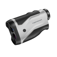 Télémètre laser longue distance étanche portable de haute qualité personnalisé à grossissement 6X pour la chasse à affichage rouge
