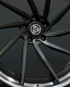 จานทรงลึก2ชิ้นสีดำเงา18-22นิ้วทรงเว้า5X112 5X114.3 5X120สำหรับ BMW 8 Series รถ A7 Audi - Product Image 4