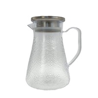 Vente en gros direct usine : Verres à thé en acrylique transparent effet diamant, Théières, Bouilloires et Pichets en plastique pour jus