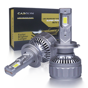 Venta al por mayor personalizado de alta potencia 120W 12000LM 6500K haz Alto y Bajo CSP4575 Mini HB3 HB4 9005 9006 bombillas de faros LED para <span class=keywords><strong>coche</strong></span> - Product Image 1