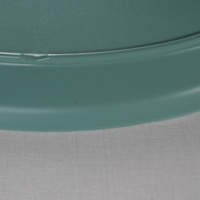 Assiettes en mélamine bicolores écologiques de style nordique pour la restauration, 12, 14, 16, 18 pouces, en stock, vente en gros