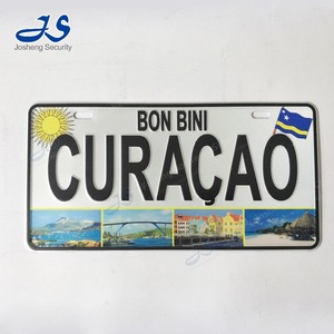 Plaques d'<span class=keywords><strong>immatriculation</strong></span> de Curaçao, plaques d'<span class=keywords><strong>immatriculation</strong></span> personnalisées pour véhicules, pour les administrations - Product Image 1