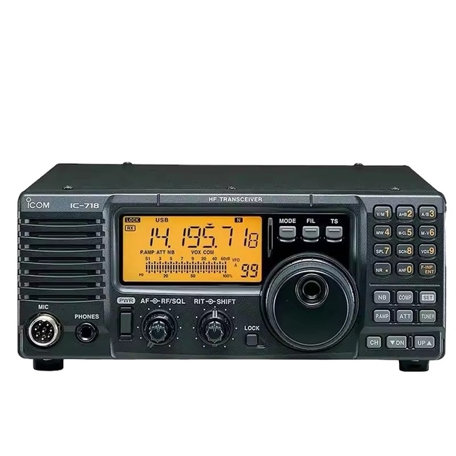 Rf IC-718 HF Full Band Remote Transceiver Combines the Latest RF and Digital VOX Original Radio