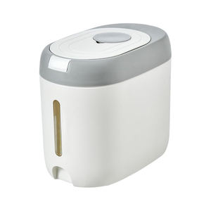 กล่องเก็บข้าวขนาดใหญ่ 5/10 กก. แบบกำหนดเอง OEM/ODM ดีไซน์ทันสมัย ป้องกันความชื้น ฝุ่น และแมลง สำหรับเก็บอาหารในครัว - Product Image 1