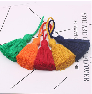 11cm <span class=keywords><strong>de</strong></span> Long coton glands frange avec accrocher ligne corde bricolage artisanat gland balancent couture rideaux vêtement décoration <span class=keywords><strong>de</strong></span> la maison accessoires - Product Image 5