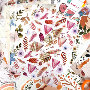 Ensemble de papeterie de haute qualité pour enfants, journal de <span class=keywords><strong>dessin</strong></span> DIY, scrapbooking, avec autocollants, ciseaux, pour filles, <span class=keywords><strong>cadeau</strong></span> d'<span class=keywords><strong>anniversaire</strong></span> créatif - Product Image 6